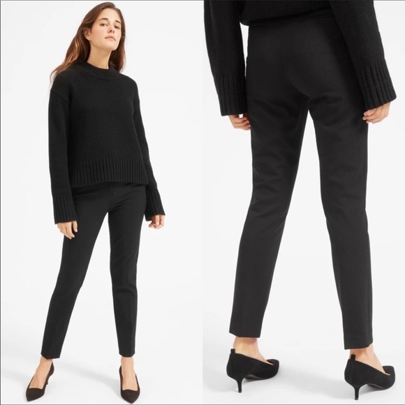 Everlane Pants - Everlane The Slim Wool Trouser Pant Crop